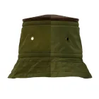 Lâmpada de suspensão com abajur de poliéster Made in Italy - Toscot Junction Viadurini