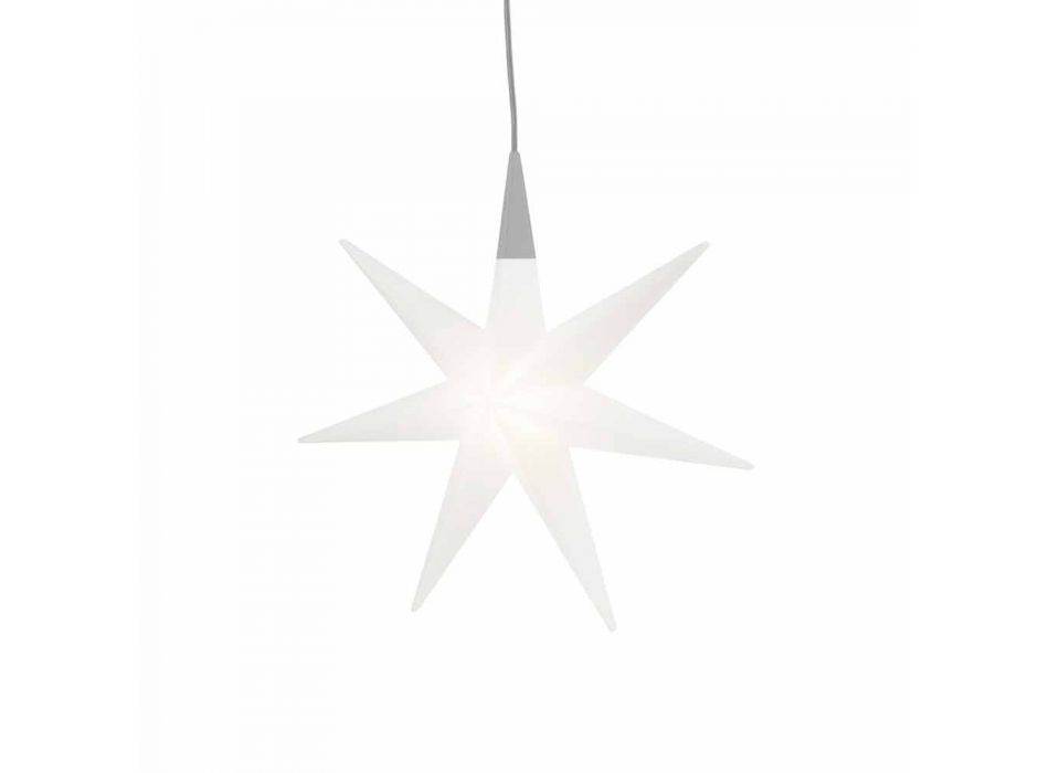 Lâmpada de suspensão interna Led Design moderno Star - Pandistar Viadurini