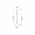 Candeeiro suspenso de design rústico Ø40 cm Galileo Il Fanale Viadurini