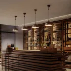 Luminária pendente de design rústico Ø40 cm Galileo Il Fanale Viadurini