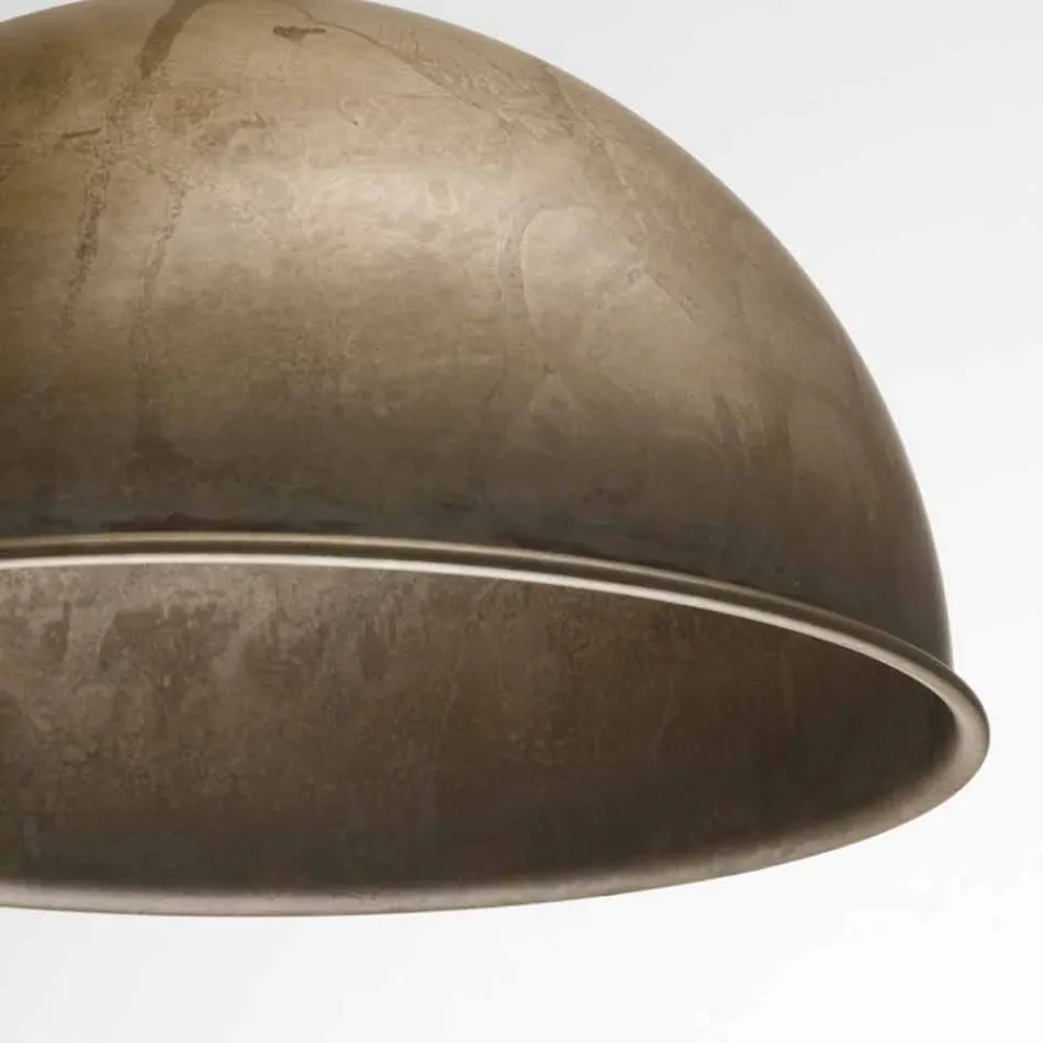 Candeeiro suspenso de design rústico Ø40 cm Galileo Il Fanale Viadurini