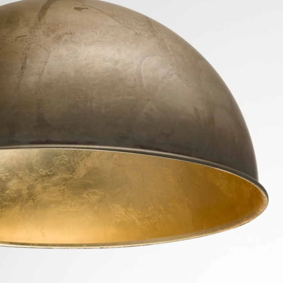 Candeeiro suspenso de design rústico Ø60 cm Galileo Il Fanale Viadurini