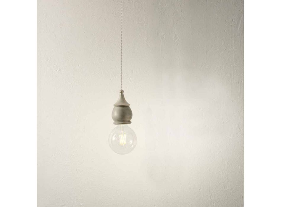 Design da lâmpada de suspensão em cerâmica - Fate Aldo Bernardi Viadurini