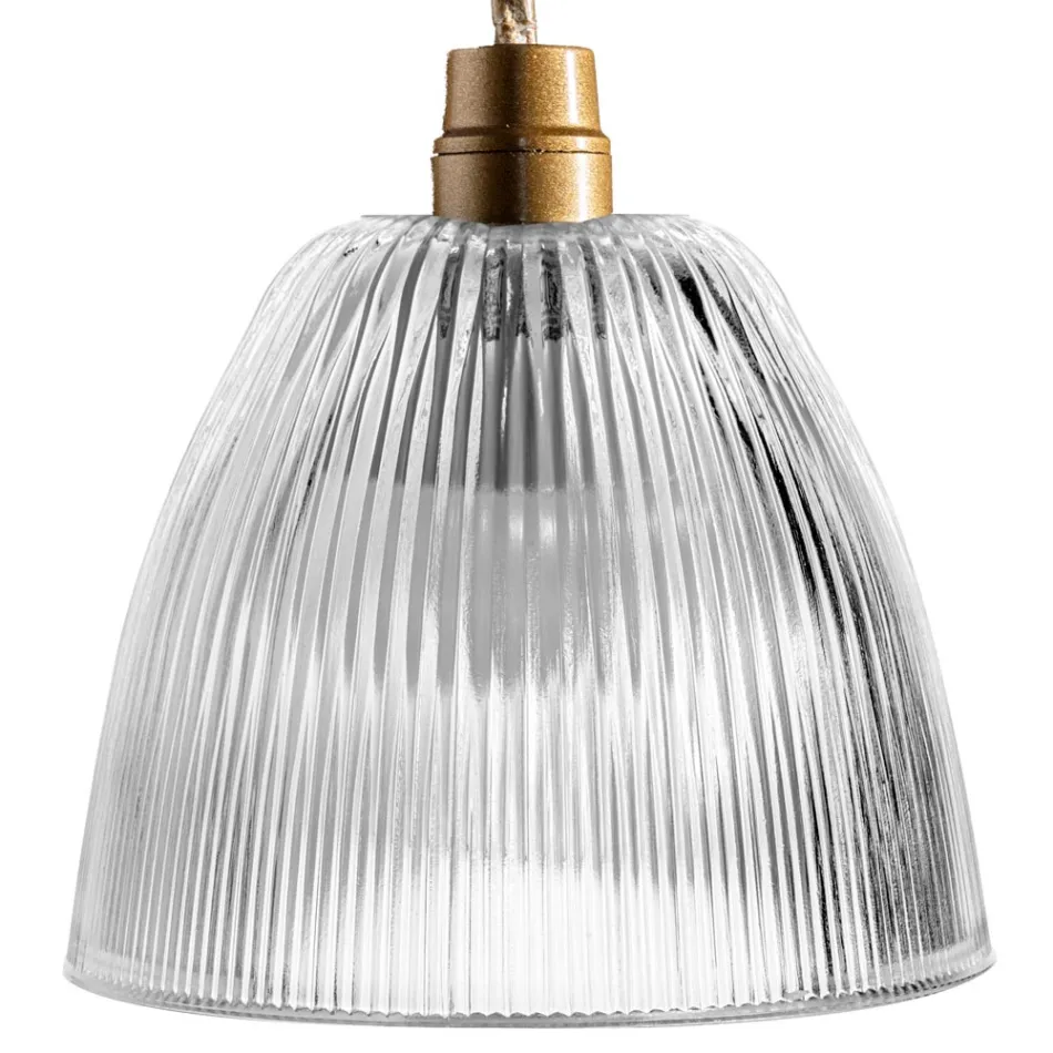 Candeeiro suspenso design em vidro veneziano fabricado na Itália - Safira Viadurini