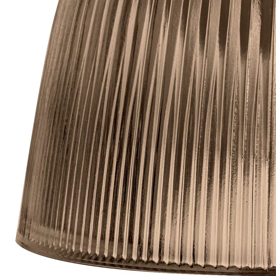 Candeeiro suspenso design em vidro veneziano fabricado na Itália - Safira Viadurini