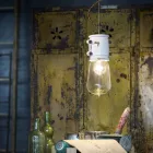 Luminária pendente de design urbano artesanal Edith Ferroluce Viadurini