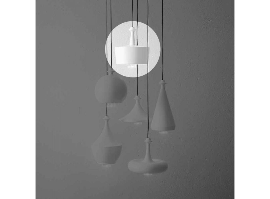 Luminária pendente du Design em cerâmica - L6 Glitter Aldo Bernardi Viadurini