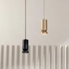 Candeeiro de Suspensão em Alumínio Pintado a Pó e Cabo Ajustável - Buxus Viadurini