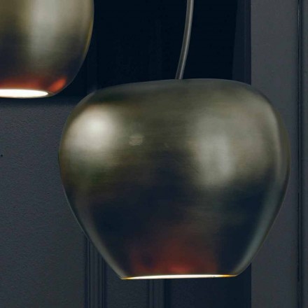 Lâmpada suspensa de cerâmica em forma de cereja feita na Itália - cereja Viadurini