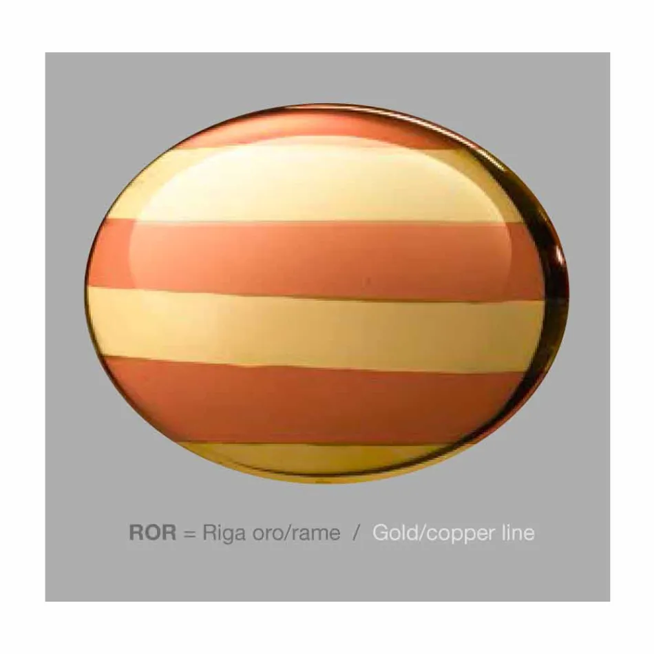 A luminária de cerâmica Glaze 3 Aldo Bernardi Viadurini