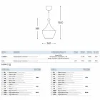 A luminária de cerâmica Glaze 3 Aldo Bernardi Viadurini