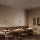 Candeeiro de Suspensão em Diferentes Acabamentos Fabricado em Itália - Senhora Viadurini