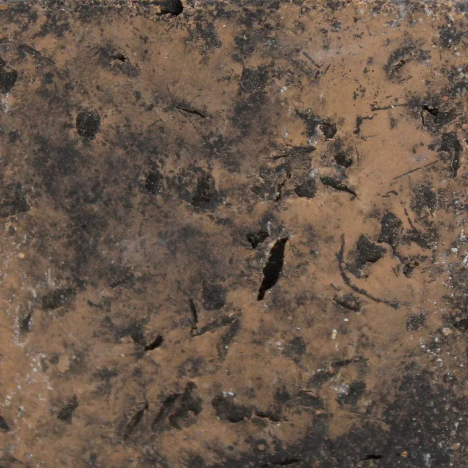 Lâmpada de suspensão em majólica toscana feita à mão na Itália - Toscot Rossi Viadurini