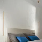 Luminária de Suspensão em Metal Pintado Dourado com Cabos Ajustáveis - Laranja Viadurini