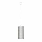 Luminária de suspensão de polipropileno fabricada em Itália Debby, diam. 17cm Viadurini