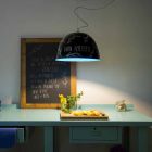 Luminária pendente de resina In-es.artdesign H2o Modern blackboard Viadurini