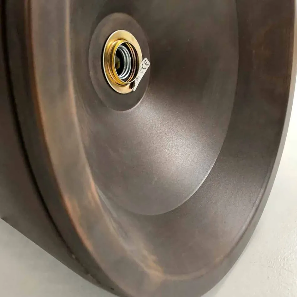 Luminária pendente design em terracota, Ø37cm - Toscot Henry Viadurini