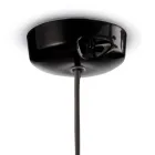 Candeeiro suspenso de vidro em 2 acabamentos diferentes Made in Italy - Afoxe Viadurini