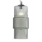 Lâmpada de suspensão em vidro soprado à mão em Veneza 15 cm - Satomi Viadurini