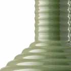 Candeeiro suspenso em vidro pintado fabricado na Itália - Selaron Viadurini