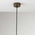 Luminária pendente industrial Iron Loft Mini Il Fanale Viadurini