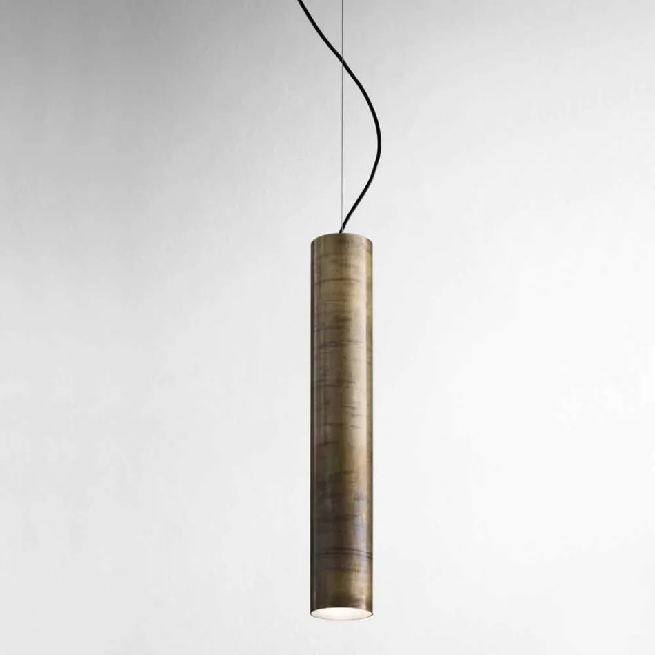 Luminária pendente industrial Ø 10 cm Sunflowers Il Fanale Viadurini