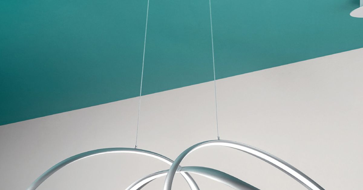 Lâmpada pendente LED para quarto de design moderno