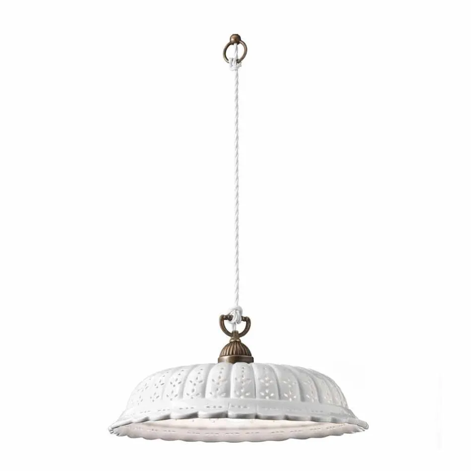 à lâmpada pendente de cerâmica Ø42 Anita Il Fanale Viadurini