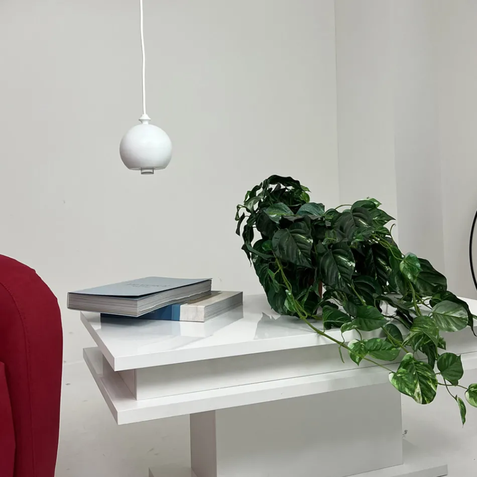 Candeeiro de suspensão moderno Aldo Bernardi em cerâmica I Lustrini 5 Viadurini