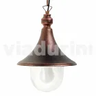 Lâmpada de suspensão ao ar livre em alumínio feita na Itália, Anusca Viadurini