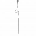 Lâmpada de suspensão tubular moderna com cabo flexível - Tubò Aldo Bernardi