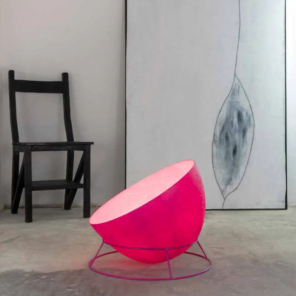 Candeeiro de pé com difusor In-es.artdesign H2o F Modern Nebulite Viadurini