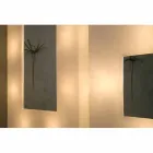 Luminária de parede design com espelho In-es.artdesign Ego in nebulite Viadurini
