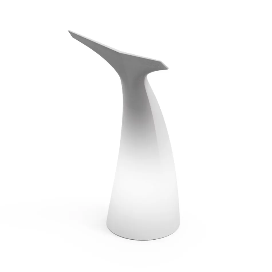 Coda - Luminária de exterior bicolor em polietileno, fabricada na Itália. Viadurini