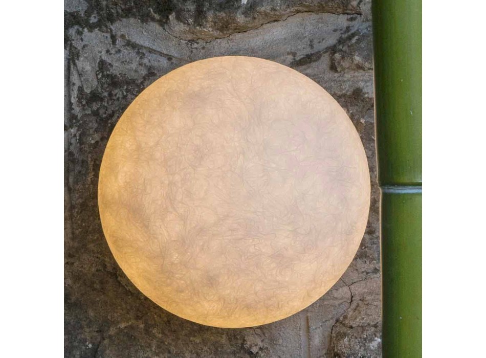 Luminária de parede embutida In-es.artdesign A. Moon Out em nebulite Viadurini