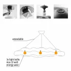 Candeeiro de Suspensão Outdoor Design em Polietileno - Nefos by Myyour Viadurini