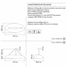 Candeeiro de Suspensão Outdoor Design em Polietileno - Nefos by Myyour Viadurini