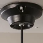 Candeeiro de exterior em majólica e metal fabricado na Itália - Toscot Battersea Viadurini