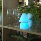 Lâmpada de exterior em polietileno RGB LED Light Made in Italy - Marisol Viadurini