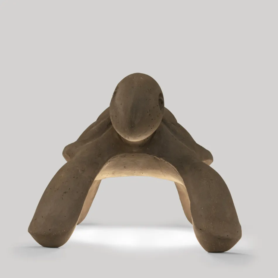 Lâmpada externa recarregável e regulável por toque - Turtle Viadurini