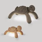 Lâmpada externa recarregável e regulável por toque - Turtle Viadurini