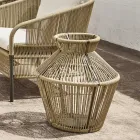 Lâmpada de jardim de fibra e alumínio feita na Itália - Cricket por Varaschin Viadurini