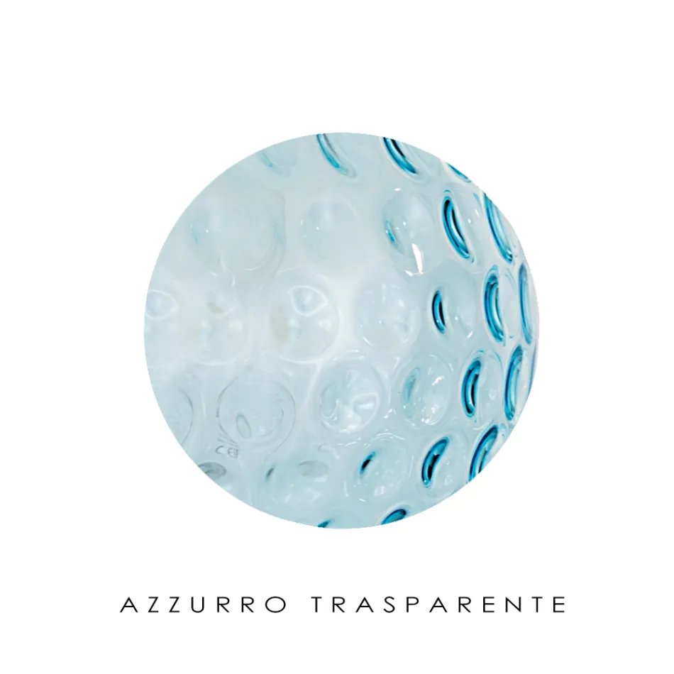 Candeeiro de parede artesanal em vidro soprado veneziano - Bolle Balloton Viadurini