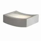 Luminária de parede design moderno em aço Ø13xh.3,5xsp.10 cm Osea Viadurini