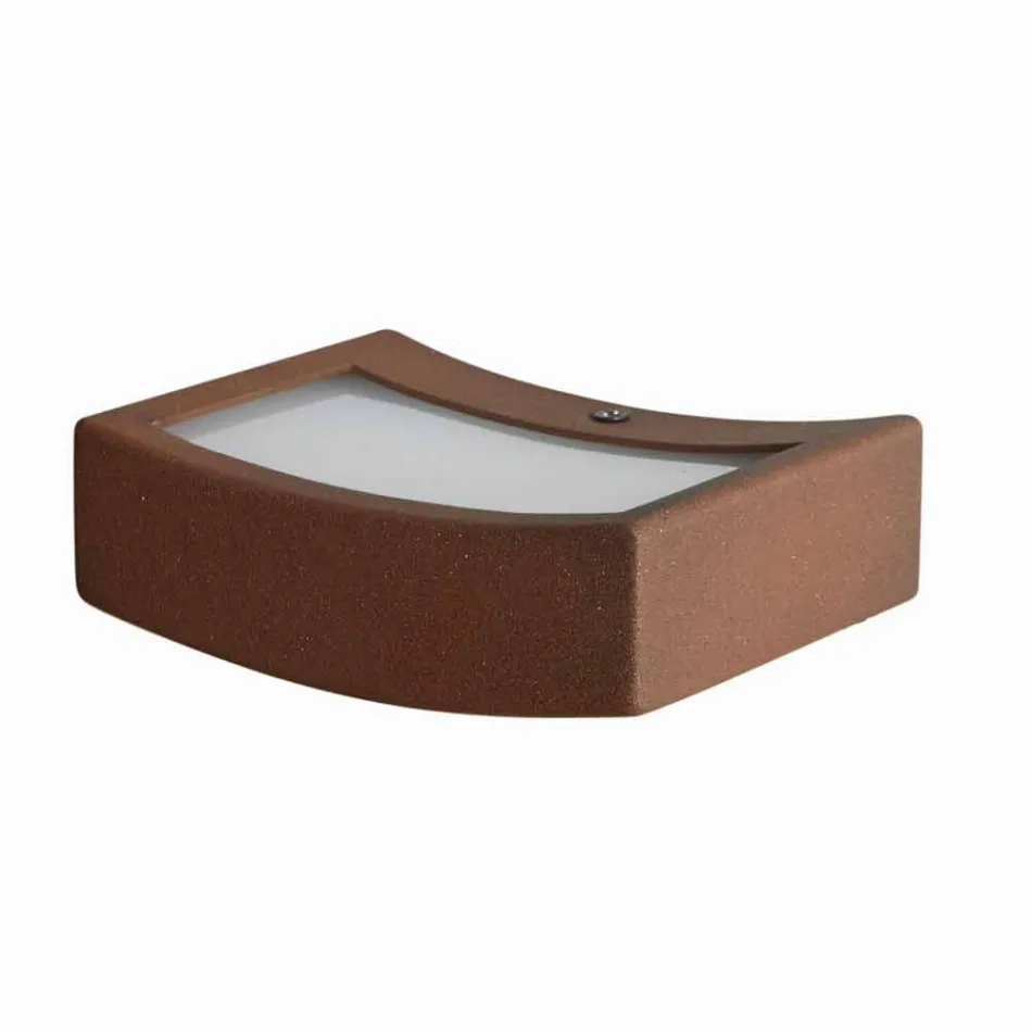 Luminária de parede design moderno em aço Ø13xh.3,5xsp.10 cm Osea Viadurini