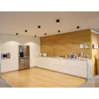 Candeeiro de parede LED 14W para interior em alumínio branco ou preto - China Viadurini