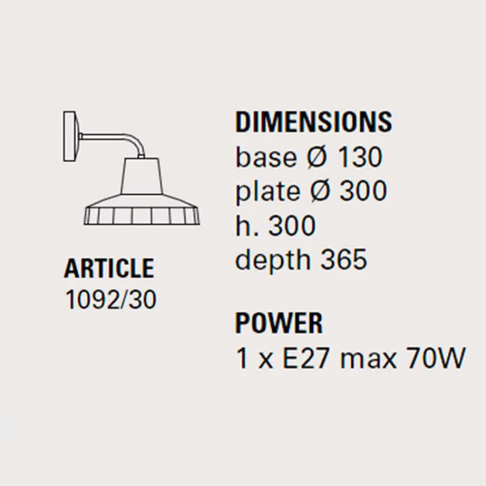 Lâmpada de parede moderna em majólica e latão da Toscana, Rossi Toscot Viadurini