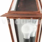 Lâmpada de parede para exterior clássico feito na Itália, alumínio Kristel Viadurini