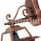 Lâmpada de parede ao ar livre em alumínio feita na Itália, Kristel Viadurini