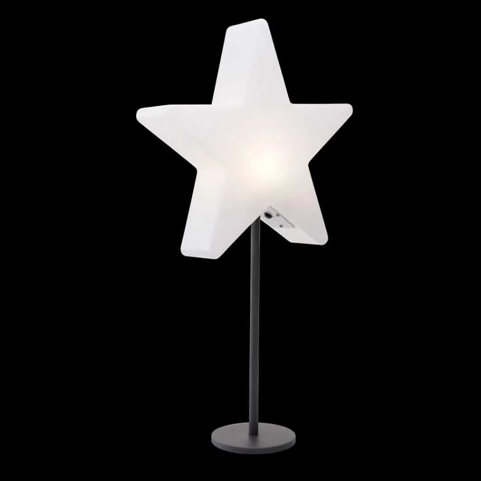 Candeeiro de mesa Star de design moderno com ou sem pedestal - Littlestar Viadurini